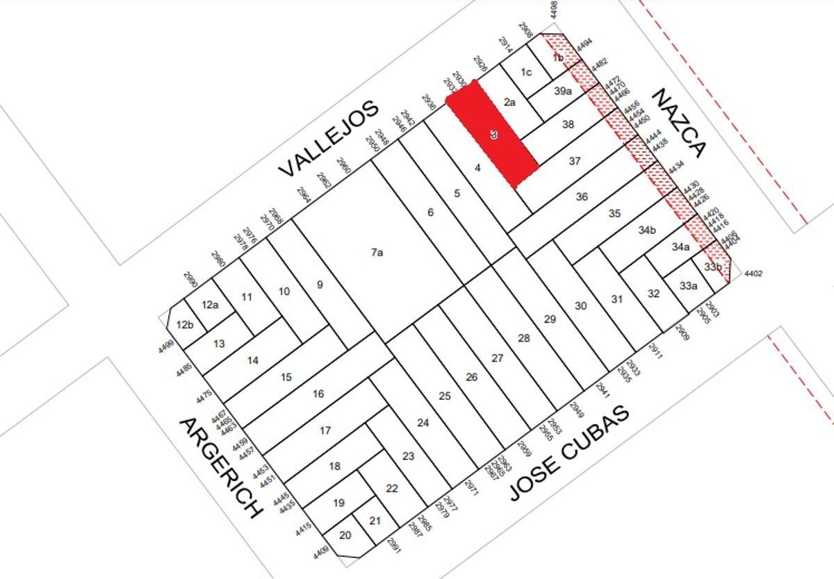 Foto de Lote 8,66x28 a metros de Nazca USAB 0, imagen 2