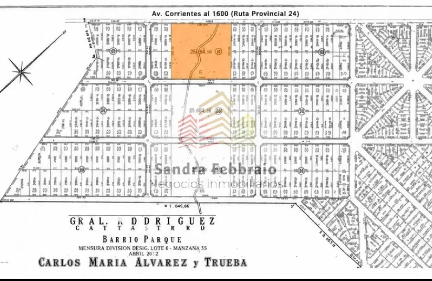 venta Fraccion general Rodriguez 1