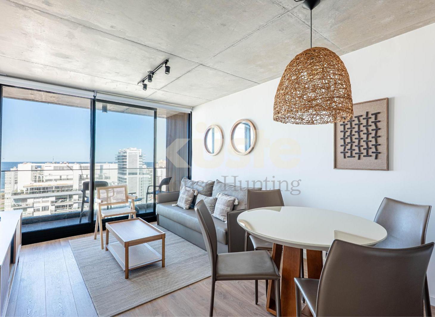 Apto 1 Dorm en Punta del Este con Cochera y Amenities