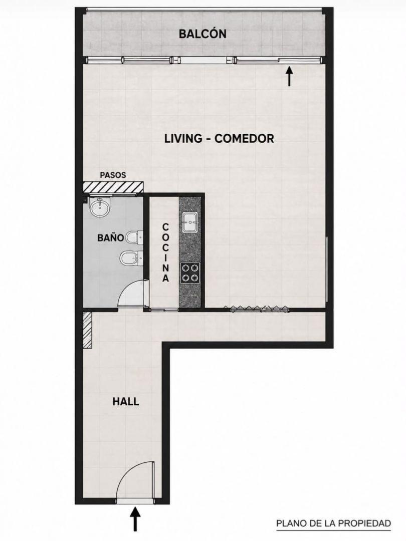 Foto de VENTA MONOAMBIENTE DIVISIBLE EN VILLA DEVOTO, imagen 4