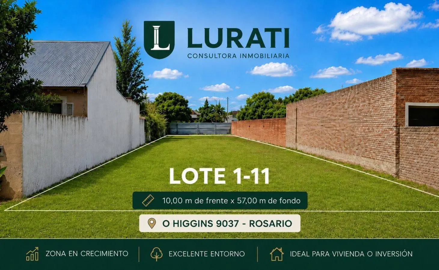 Terreno con doble frente 1
