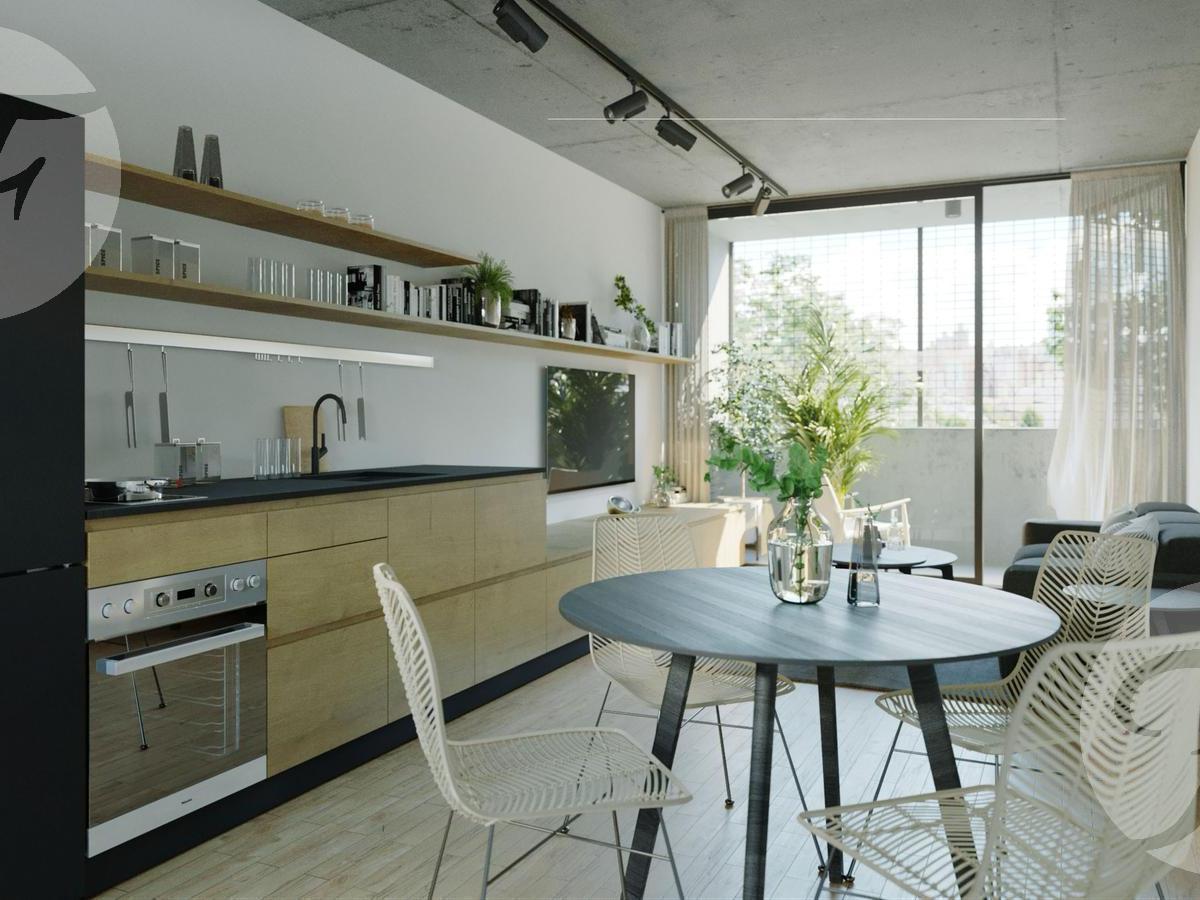 3 Ambientes todo externo al frente con Balcon.