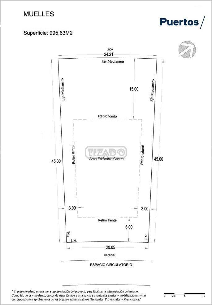 PUERTOS/ ESCOBAR- MUELLES - Terreno Lote en Venta ubicado en Muelles, Puertos, Escobar