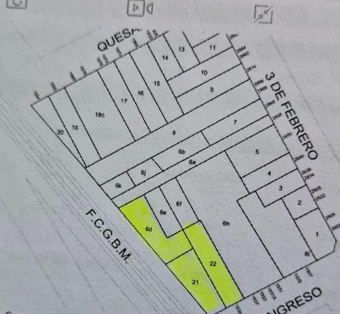 TERRENO EN VENTA AVDA CONGRESO AL 1900