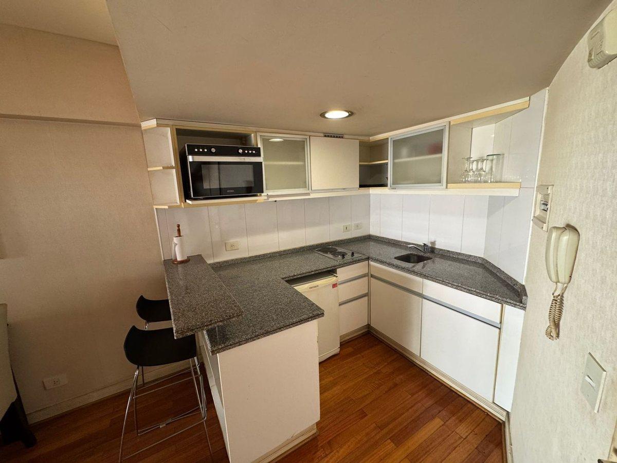 MONOAMBIENTE AMOBLADO CON BALCON Y AMENITIES