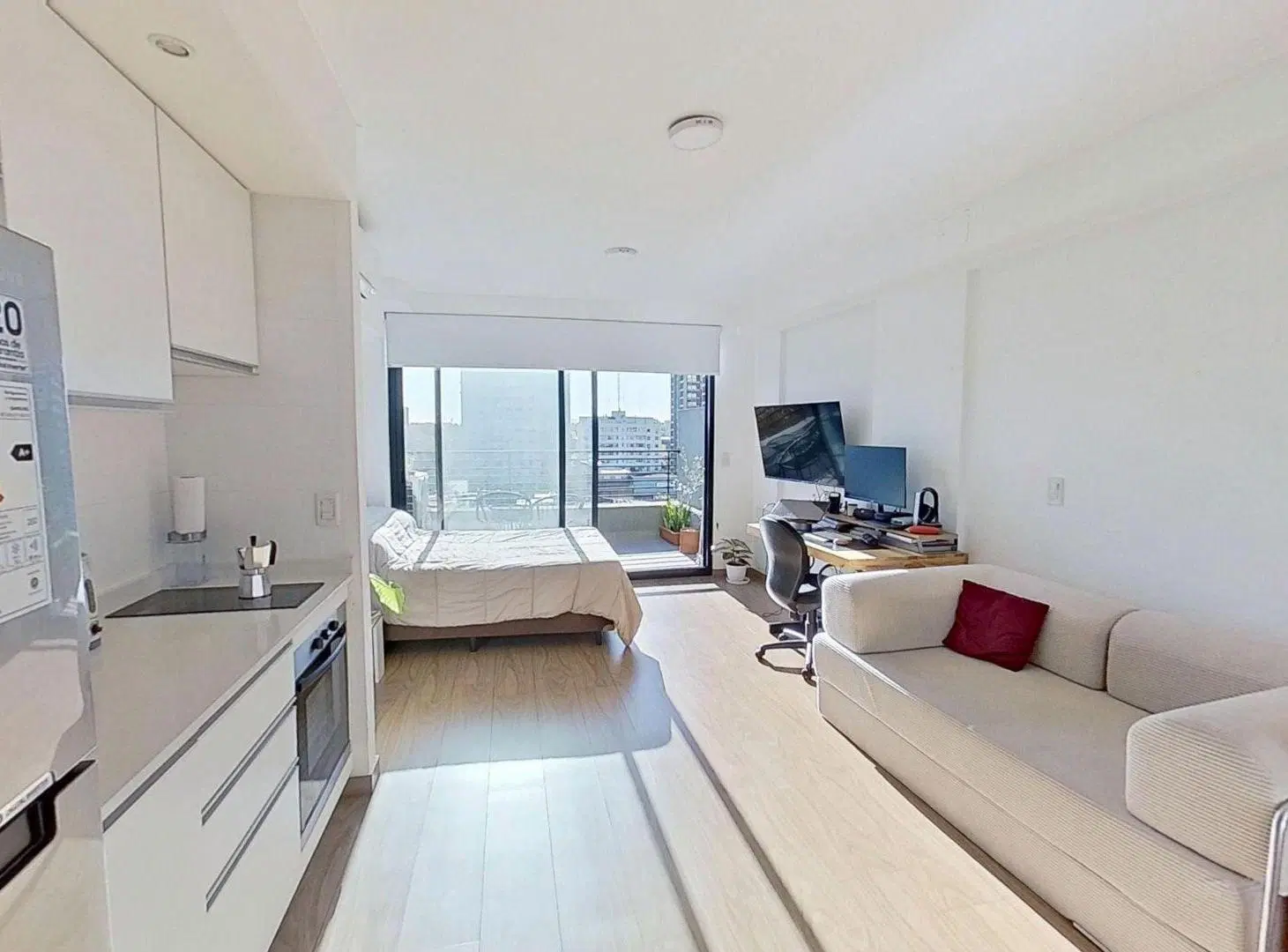 EN VENTA MONOAMBIENTE DIV. VILLA CRESPO BALCON TZA 2