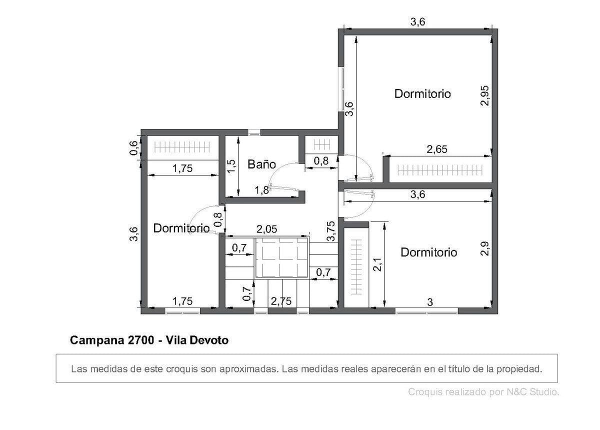 Foto de Venta PH Villa Del Parque,5 amb., c/patio,luminoso, imagen 3