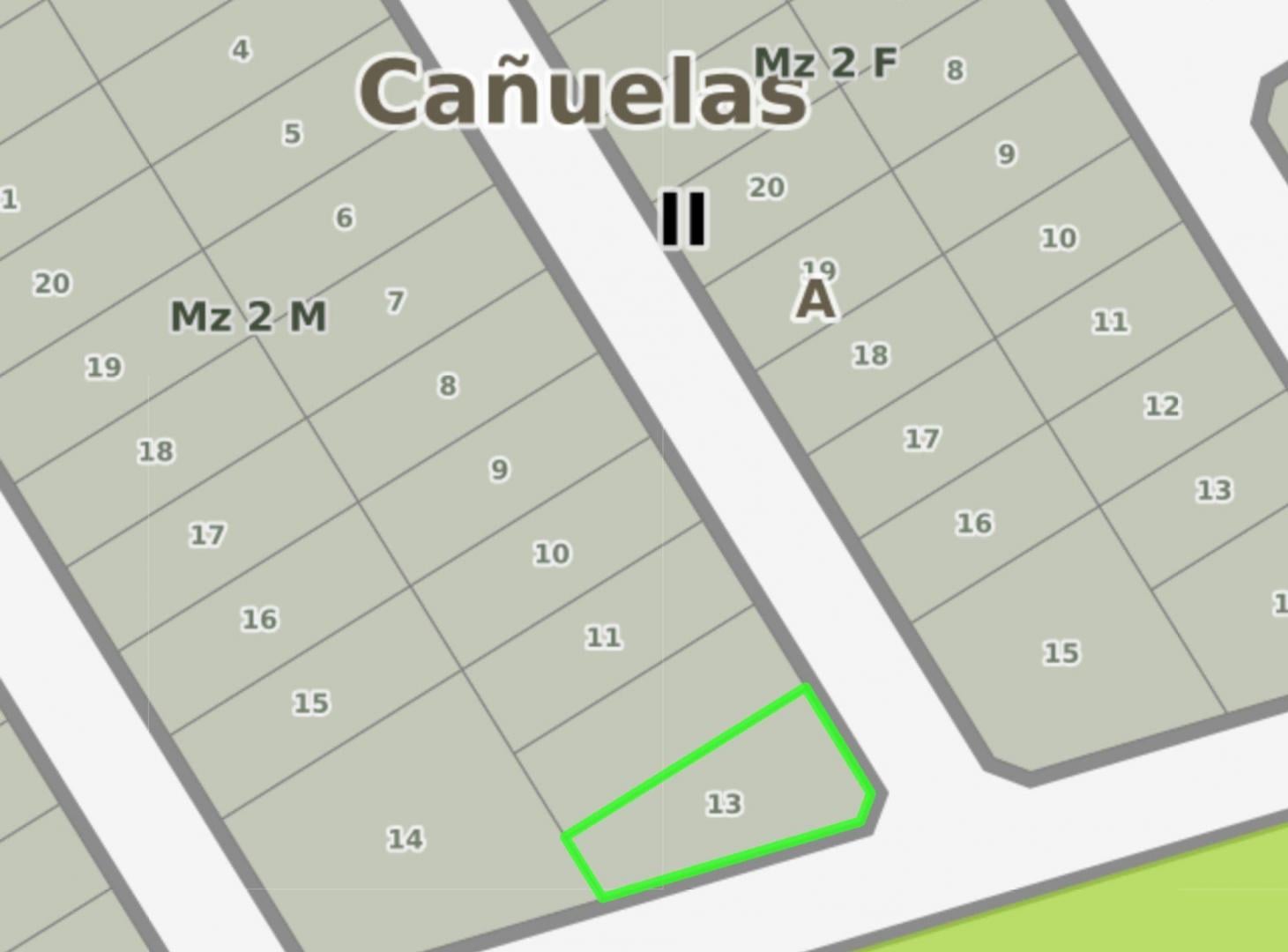 Foto de VENTA LOTE de 360 MTS2 EN CAÑUELAS MAXIMO PAZ, imagen 5