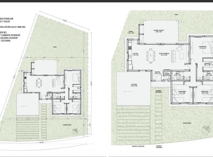 Casa en venta Siete Soles 3 dormitorios 3 baños con patio