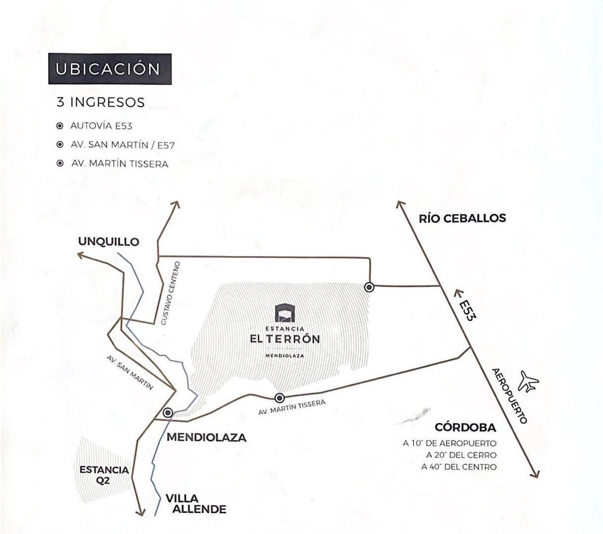 Foto de Lote Venta de 1296 m2 frente al Golf en Estancia el Terrón Mendiolaza, imagen 4