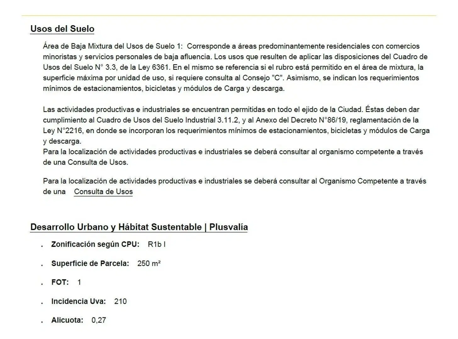 Venta de Lote 1000 m² Construibles en Villa Devoto 8