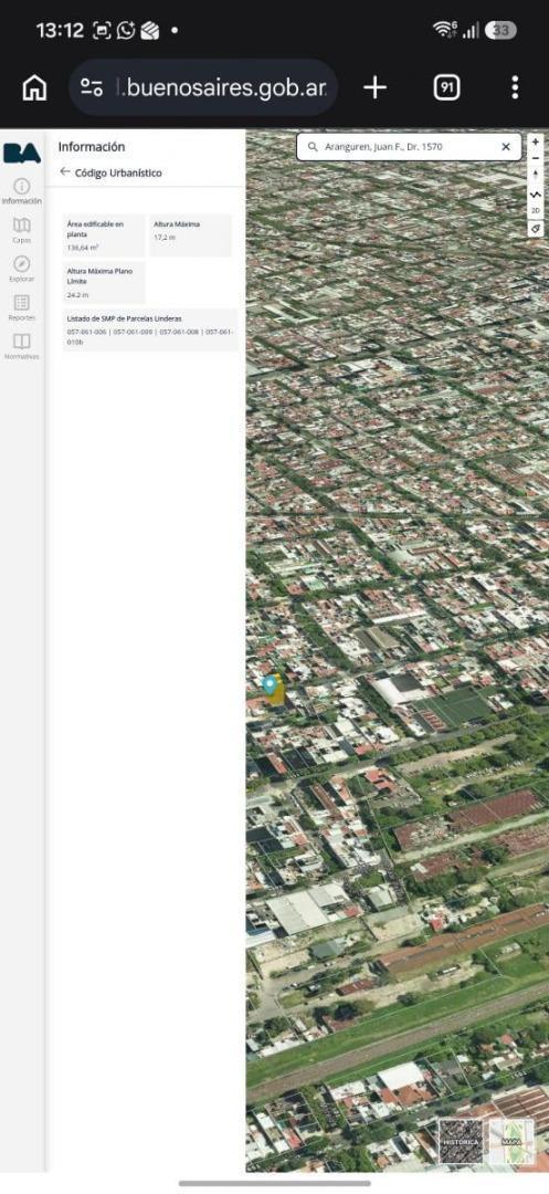 Foto de Venta de Lote de 181,9 m² en Caballito, imagen 3