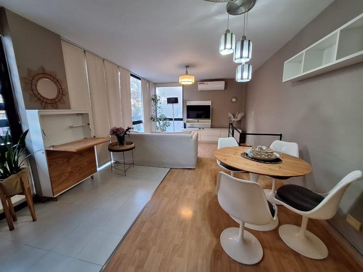 Foto de 2 ambientes Duplex amoblado en palermo con diseño luminoso moderno, imagen 4