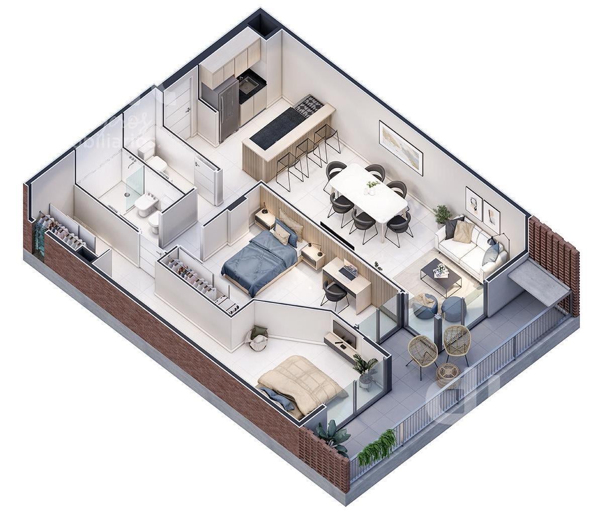 Departamento - Nueva Cordoba