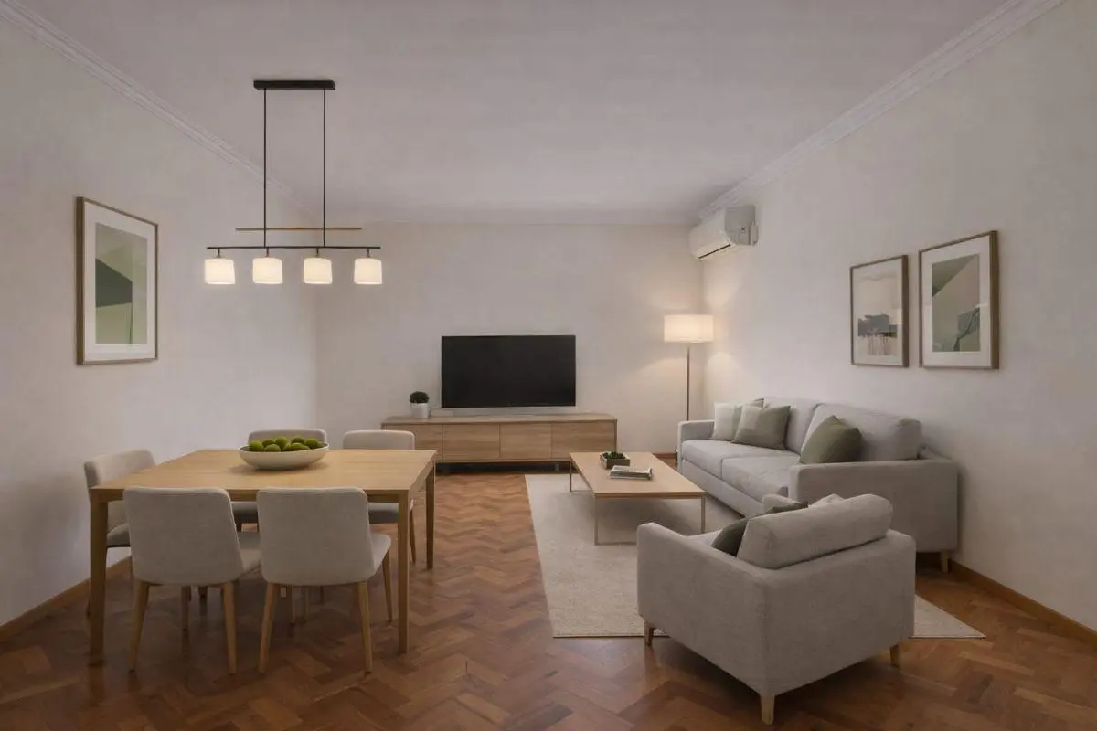 Departamento 4 ambientes frente con balcon reciclado apto credito 5