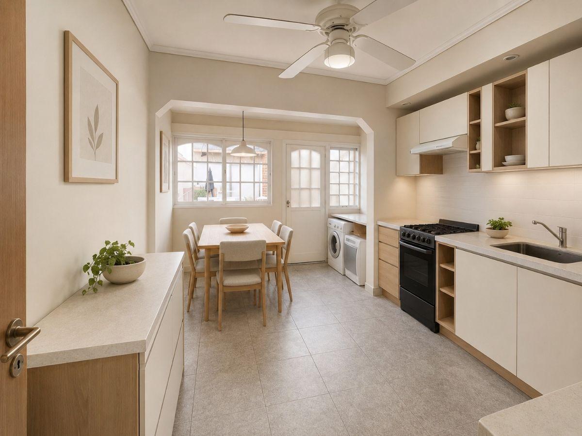 Foto de Triplex 5 ambientes con patio y parrilla excelente estado, imagen 2