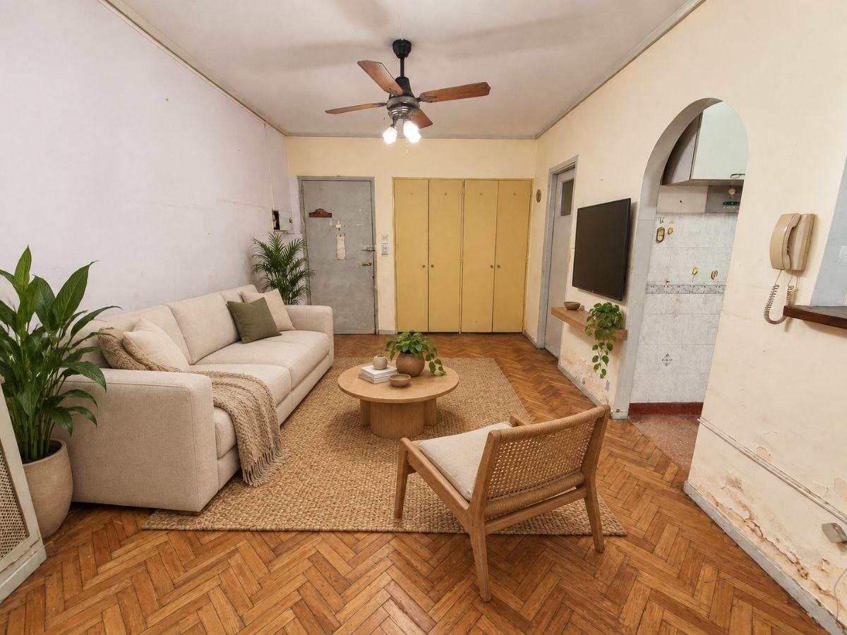 Foto de Departamento 3 ambientes con patio contrafrente, imagen 1