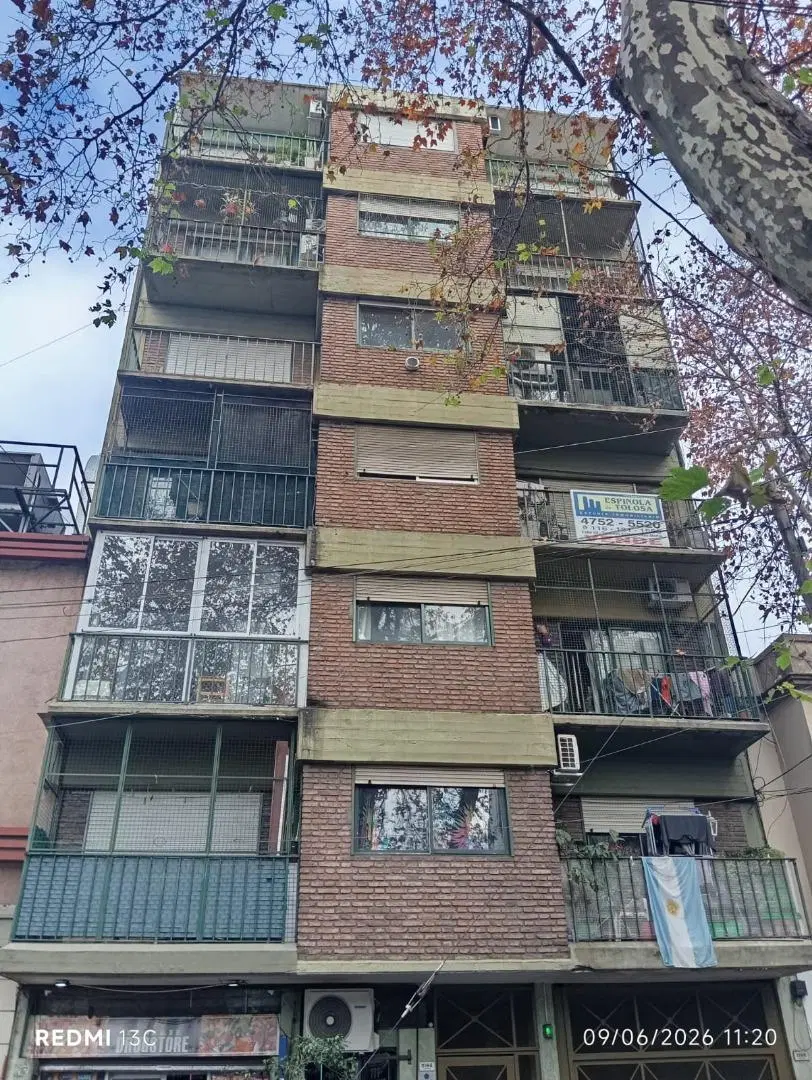 Depto. monoambiente c/ balcón en San Martín Centro 4