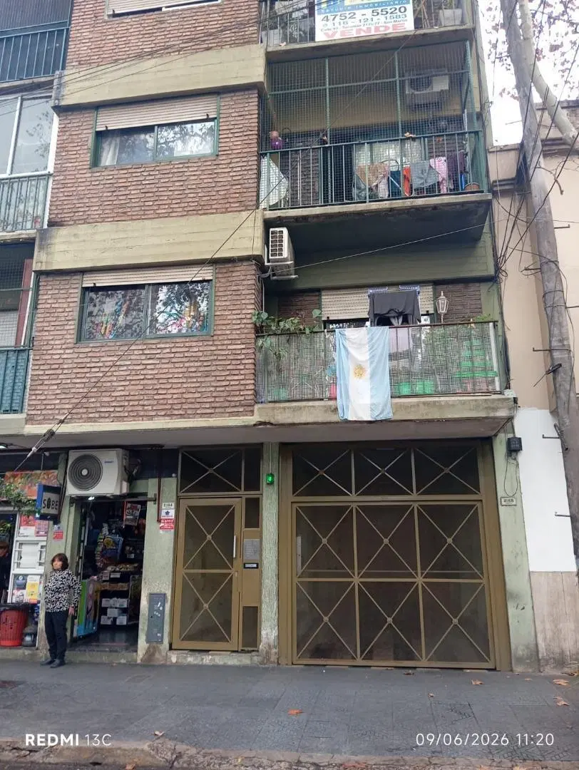 Depto. monoambiente c/ balcón en San Martín Centro 3