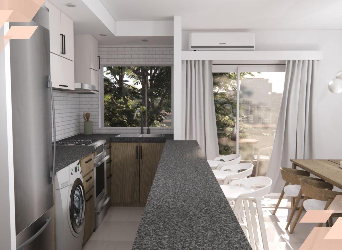 Venta Semipiso de 3 Ambientes Al Frente 2 Baños, Suite Balco 5