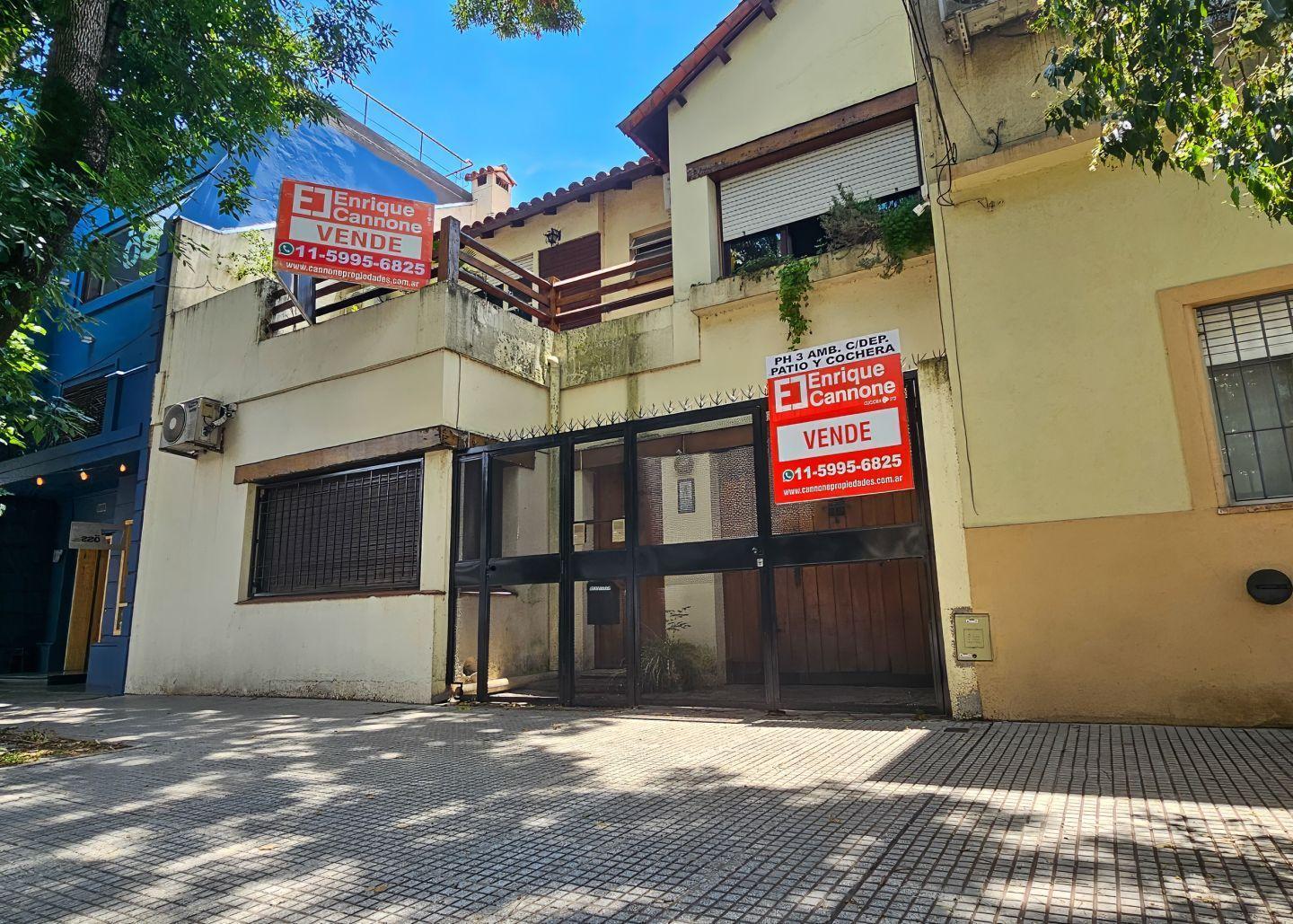 VIlla devoto, recidencial - ph 3 amb c/dependencia, a metros de la plaza Arenale