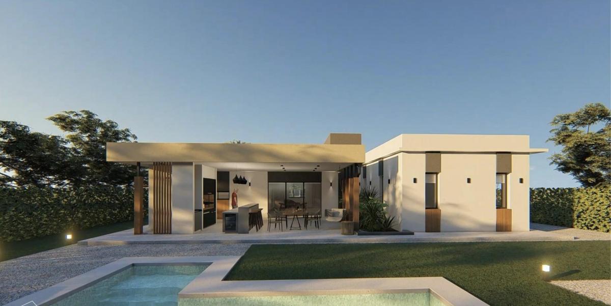 CASA DE 4 AMBIENTES EN VENTA EN CANNING CON GALERIA Y PISCINA - A ESTRENAR