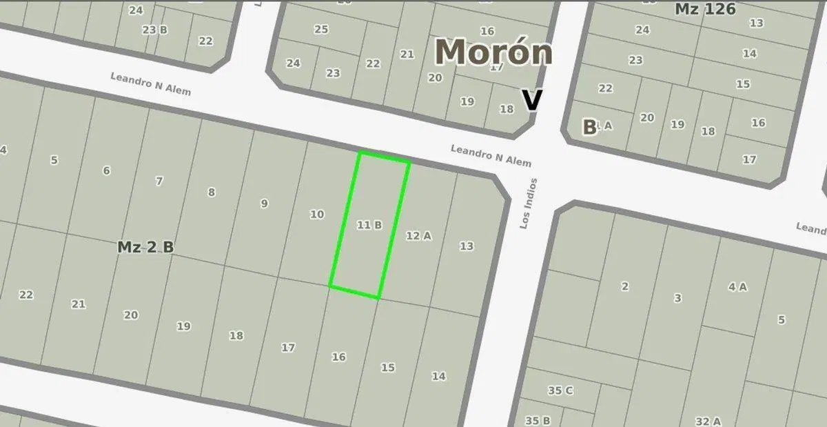 VENTA LOTE 723 m2 CASTELAR NORTE PERMUTA 2