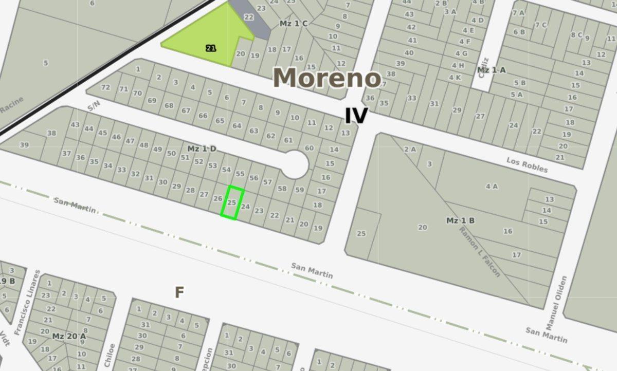 VENTA LOTE 300 m2, FRANCISCO ALVAREZ.