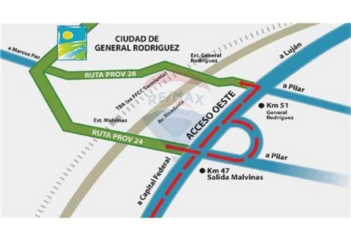 TERRENO EN VENTA GRAL. RODRÍGUEZ EL NACIONAL 5