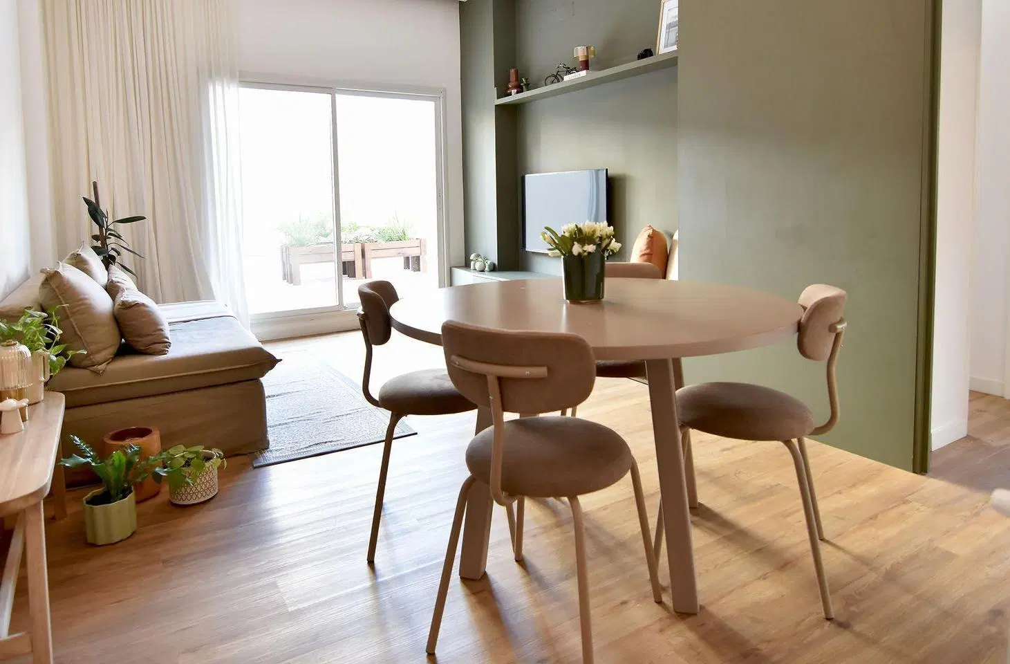 VENTA DPTO 3 AMBS DEVOTO con PATIO RECICLADO 2