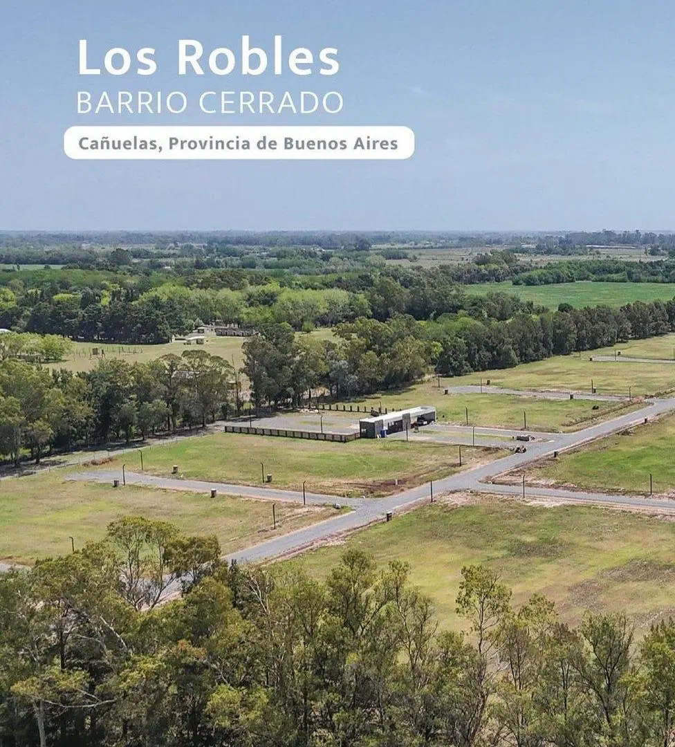 VENTA LOTE B° LOS ROBLES - CAÑUELAS 1