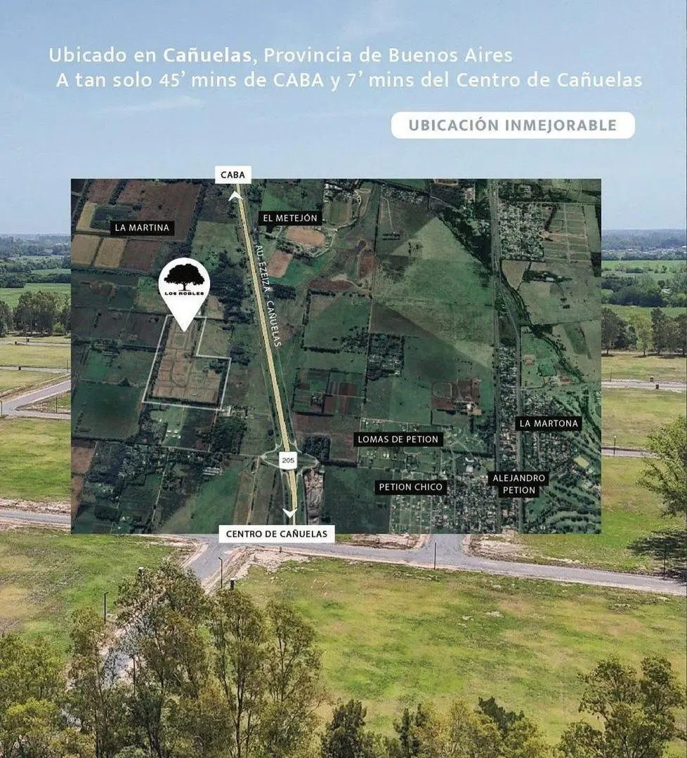 VENTA LOTE B° LOS ROBLES - CAÑUELAS 5