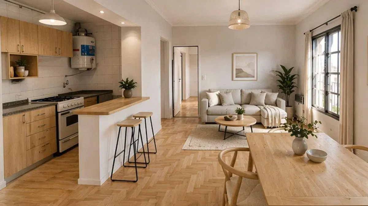 Venta Departamento Morón 2 Amb Cochera FINANCIA 3