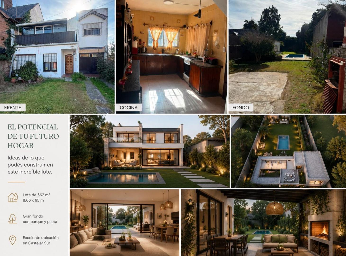 Foto de VENTA CASA A REFACCIONAR LOTE 562 MTS, imagen 4