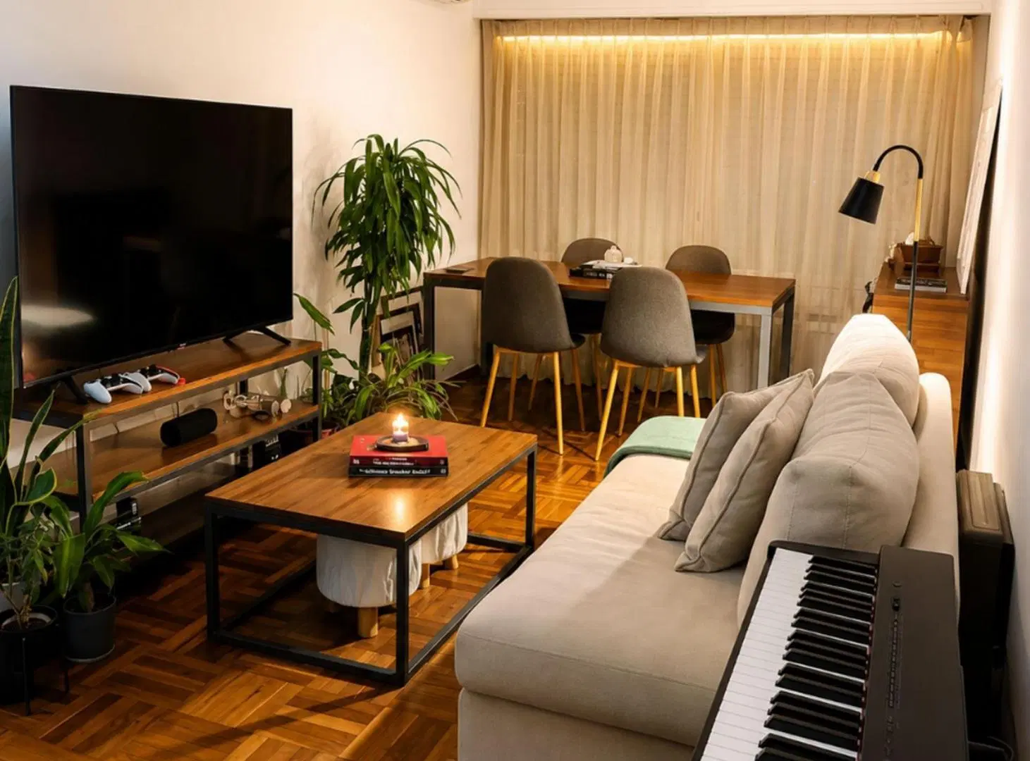 ALQUILO APARTAMENTO 1 DORMITORIO POCITOS C/TERRAZA 3
