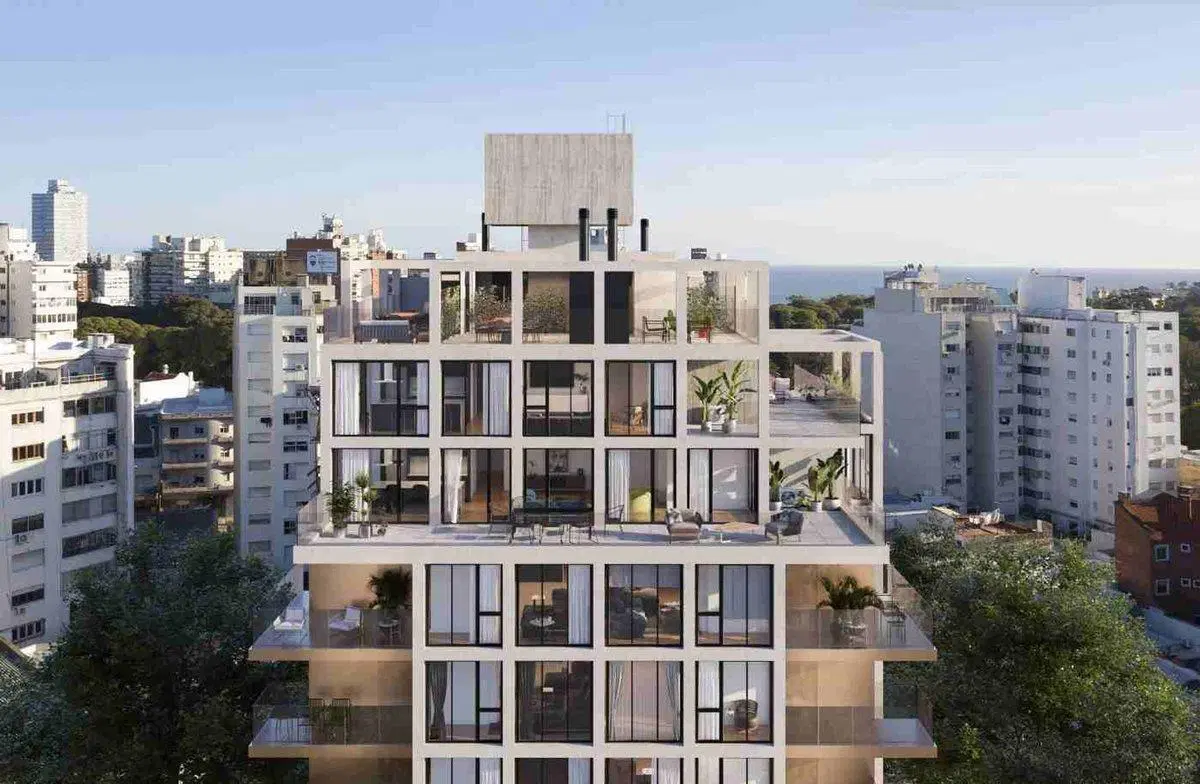 Venta apartamento 2 dorm Pocitos con terraza 3