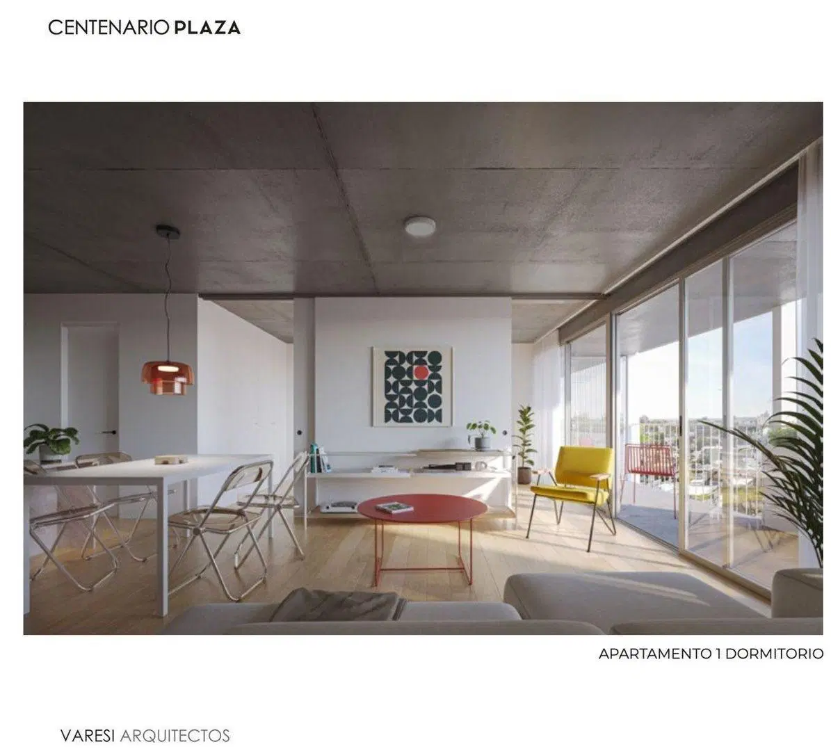 apartamento La Blanqueada Proyecto 2