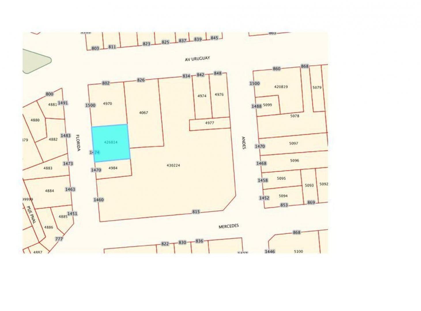VENTA TERRENO, CENTRO, IDEAL INVERSION!