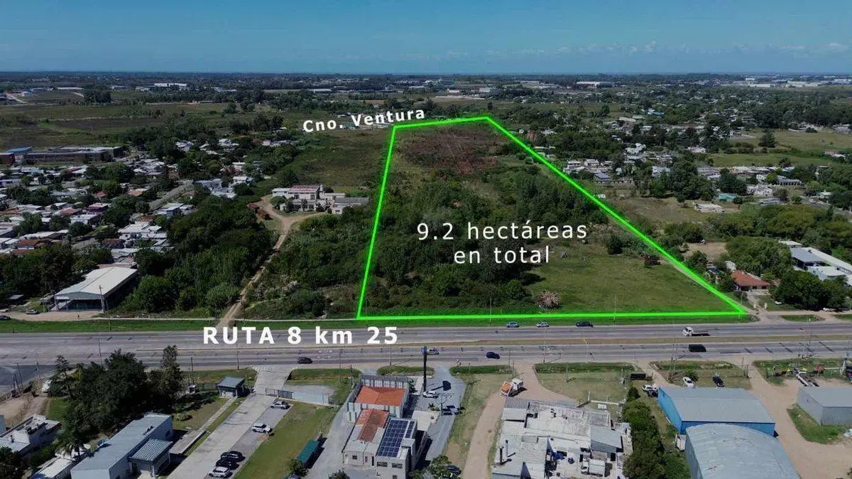 TERRENO EN VENTA RUTA 8 KM 25 PADRON COMUN 9,2 HA 2