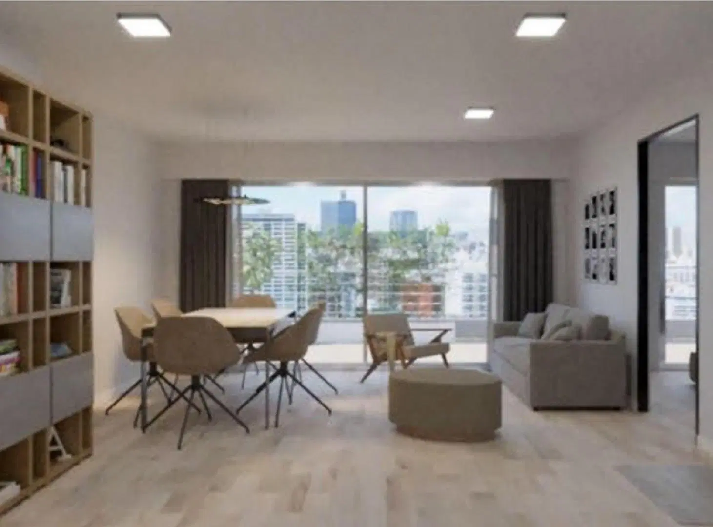 VENTA APARTAMENTO 1 DORMITORIO POZO CORDON SUR 1