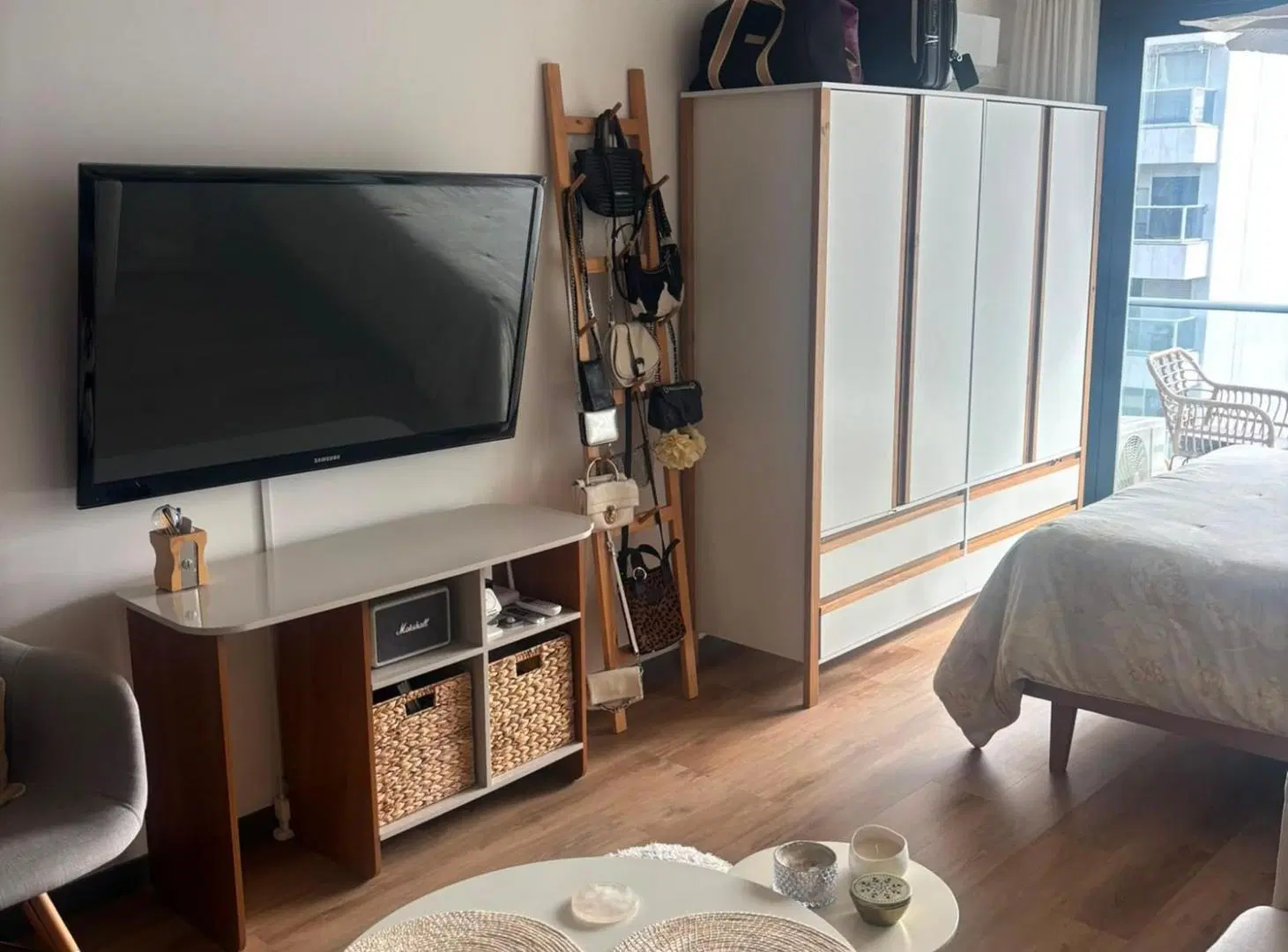 ALQUILER MONOAMBIENTE-BALCÓN-AMENITIES 3