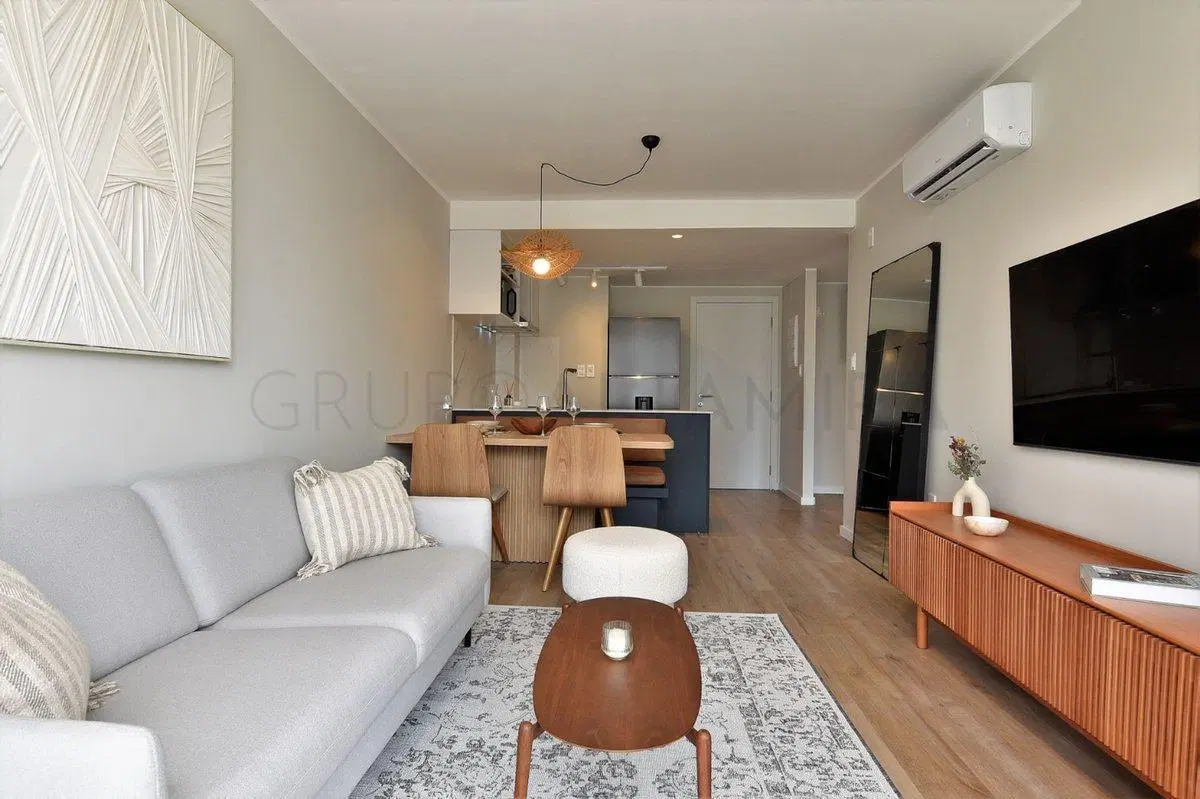 Venta apartamento 1 Dorm Pocitos con terraza 4