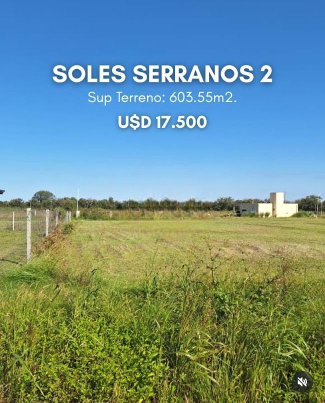 TERRENO EN VENTA EN SOLES SERRANOS, Unquillo