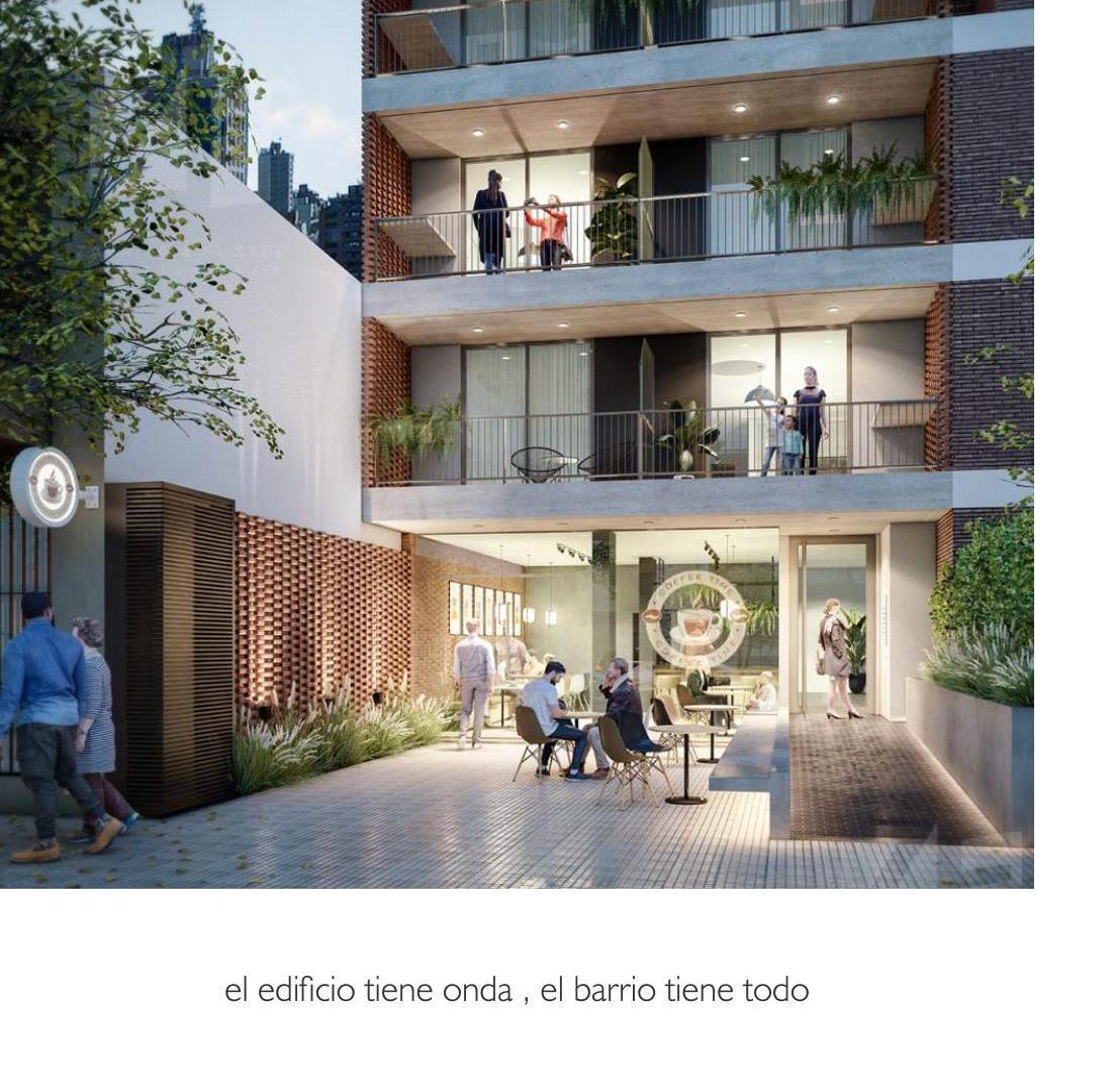 Departamento de 2 dormitorios con balcón, edificio Mapa 06, Nueva Córdoba