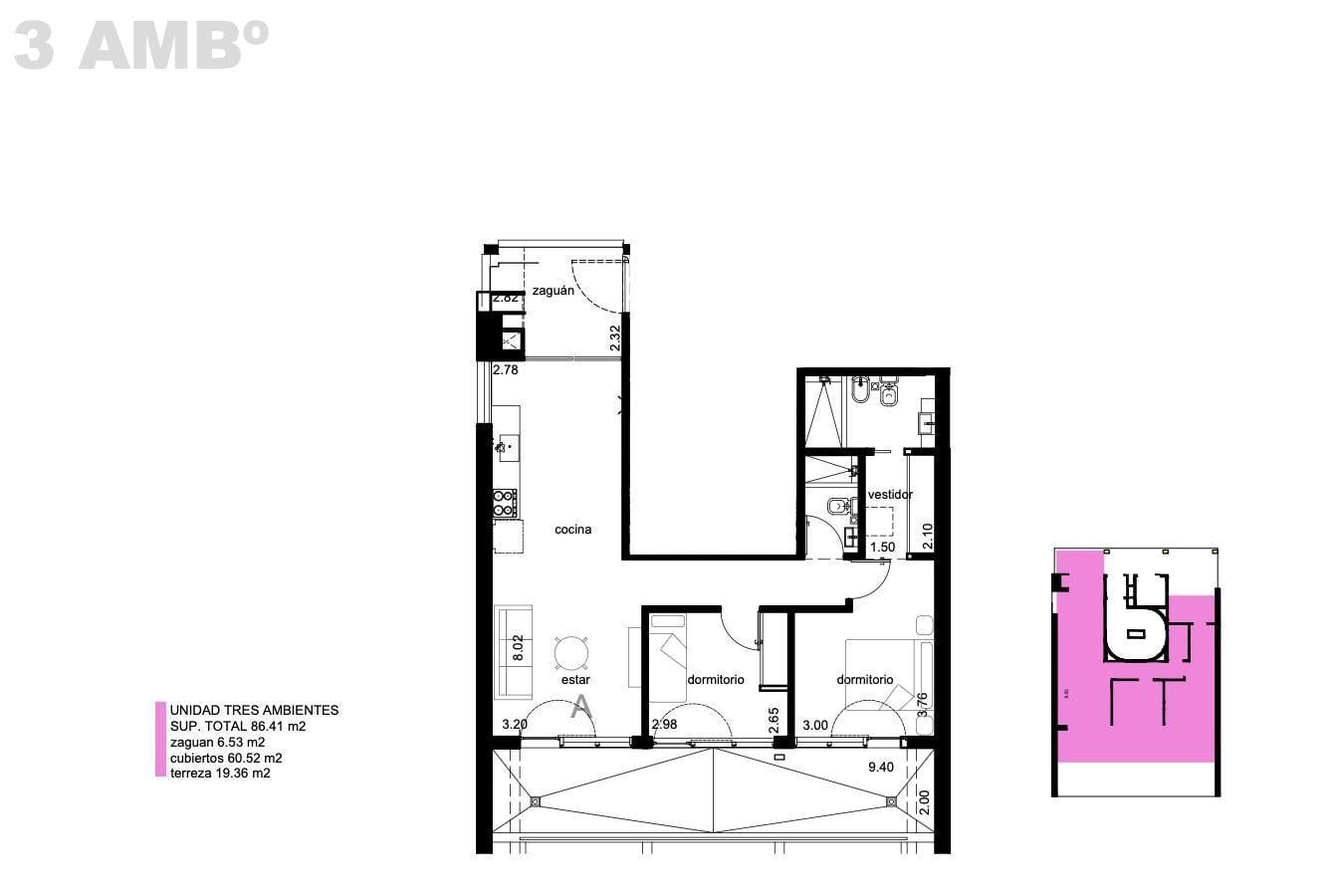 VENTA 3 AMB  COGHLAN PATIO Y BALCON ATERRAZADO LISTO PARA ENTREGA