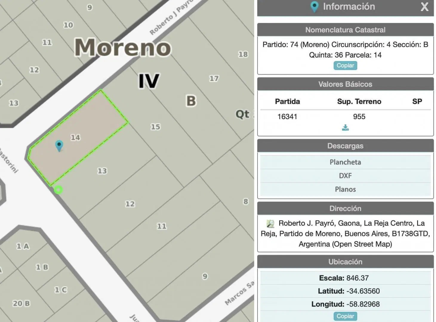OPORTUNIDAD DE VENTA LOTE EN ESQUINA MORENO -LA REJA 4