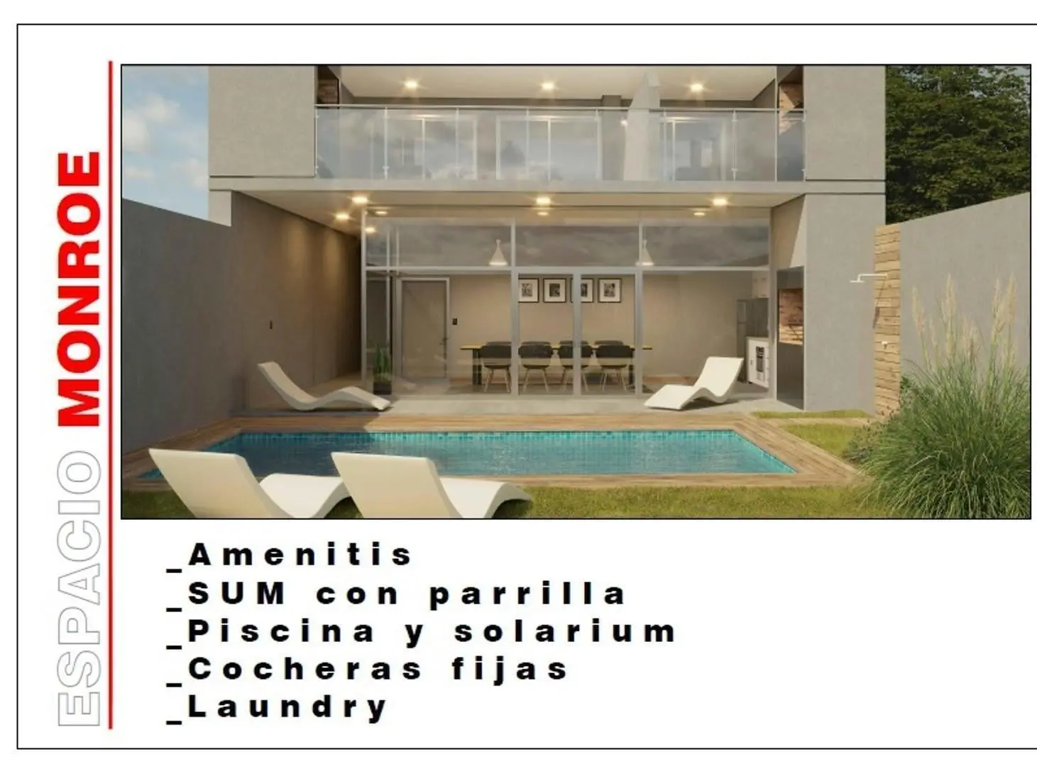 Departamento en el emprendimiento Monroe 4437 2