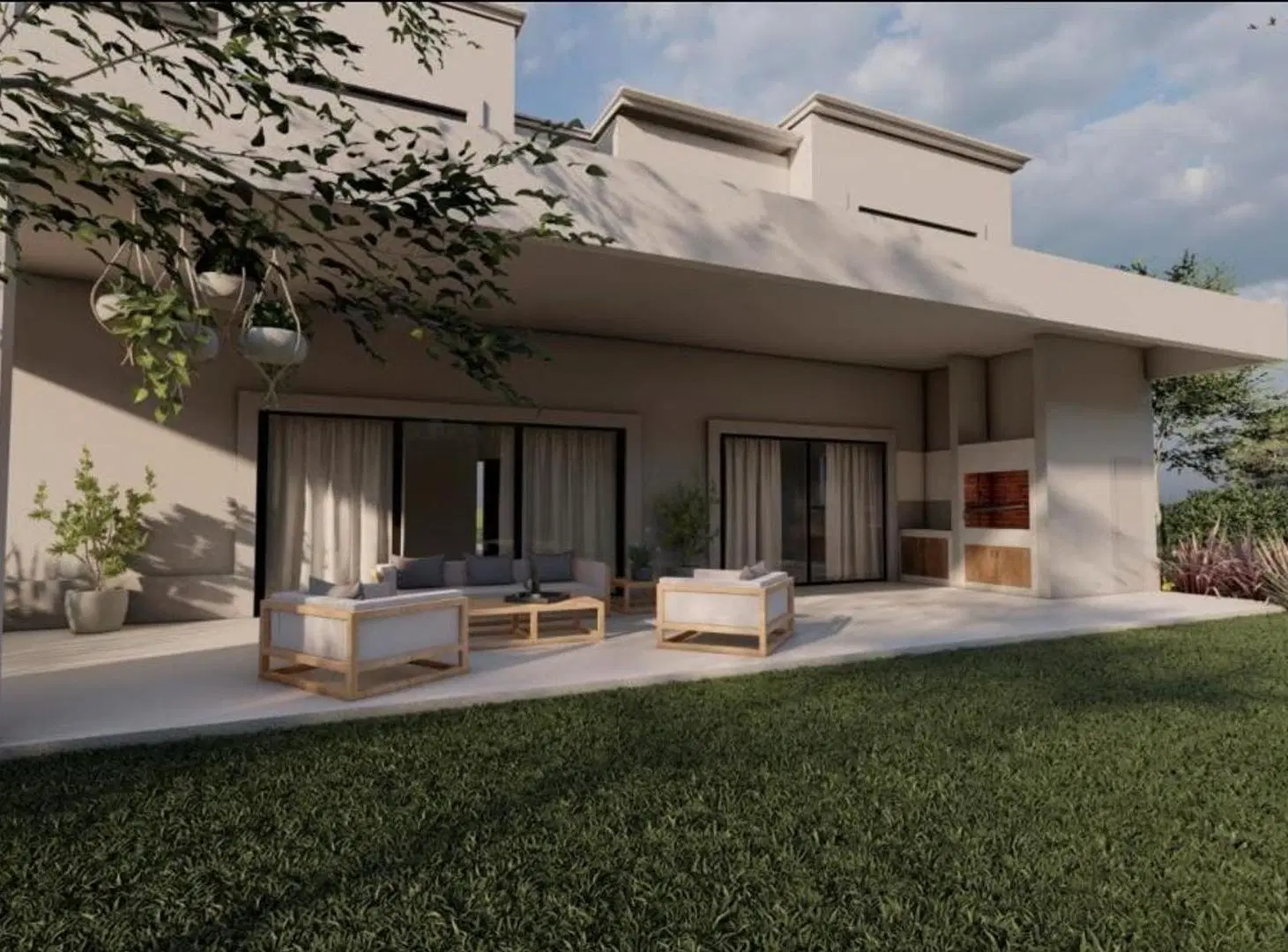 hermosa casa a estrenar en Haras del sol sobre 1620 m2 lote 3