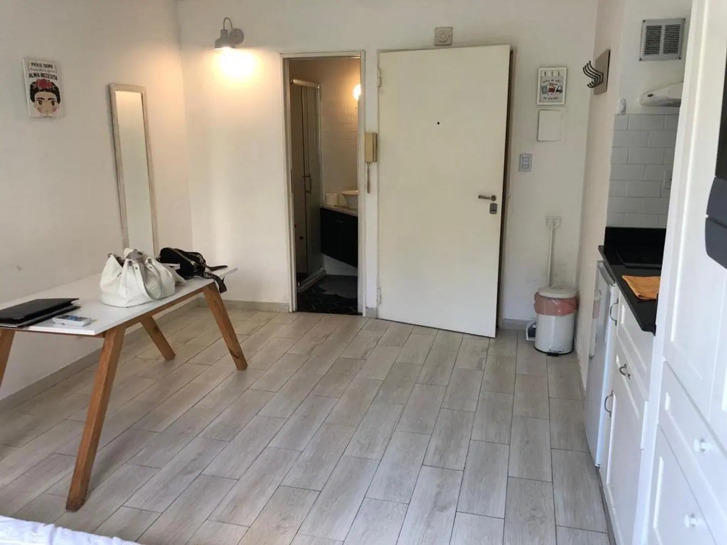 hermoso monoambiente amoblado en recoleta todo incluido 5