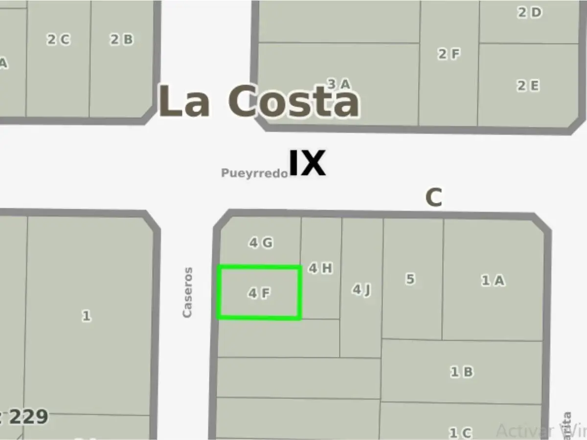 Lote en venta en Mar de Ajó (234) 3
